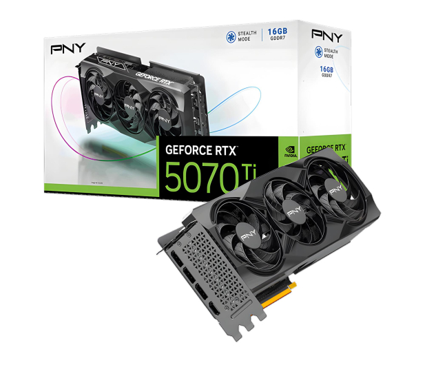 PNY GeForce RTX 5070 Ti 16GB GDDR7 DLSS4 VCG5070T16TFXPB1 - 1320567 - zdjęcie